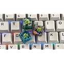 Random Ocean Sea Turtle Artisan Keycap Esc R1 SA Profile 1U