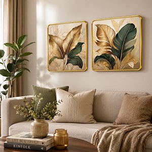 RANDOM Premium Square Wall Painting Set of