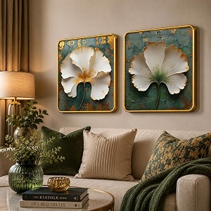 RANDOM Premium Square Wall Painting Set of