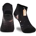 RANDY SUN Barefoot Quick-Dry Sand Beach Socks, Breathable Seamless Yoga Sock With TPE Sole