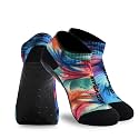 RANDY SUN Barefoot Quick-Dry Sand Beach Socks, Breathable Seamless Yoga Sock With TPE Sole