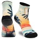 RANDY SUN Barefoot Quick-Dry Sand Beach Socks, Breathable Seamless Yoga Sock With TPE Sole