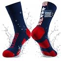 RANDY SUN Waterproof Breathable Socks, [SGS Certified] Unisex Skiing Trekking Hiking Wading Trail Socks