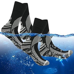 randy sun waterproof socks unisex hiking wading trail running kayaking crew socks