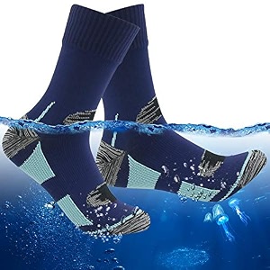 randy sun waterproof socks unisex hiking wading trail running kayaking crew socks