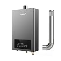 Ranein Natural Gas Tankless Water Heater, 3.6 GPM, 80,000 BTU, Indoor