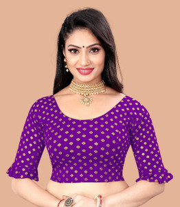 rang rangoli round neck women blouse