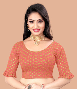 rang rangoli round neck women blouse