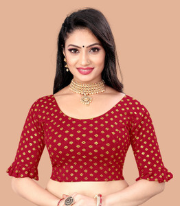 rang rangoli round neck women blouse