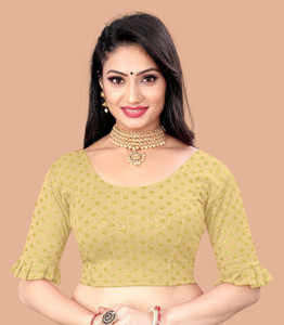 rang rangoli round neck women blouse