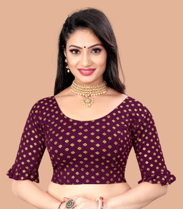 rang rangoli round neck women blouse