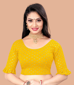rang rangoli round neck women blouse