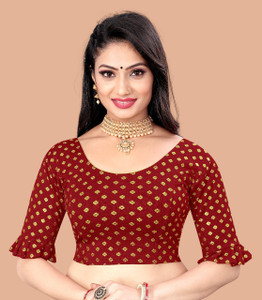 rang rangoli round neck women blouse