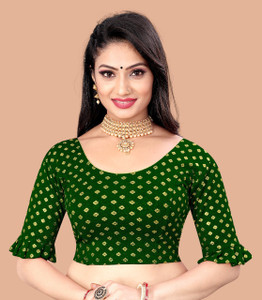 rang rangoli round neck women blouse