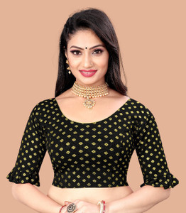 rang rangoli round neck women blouse