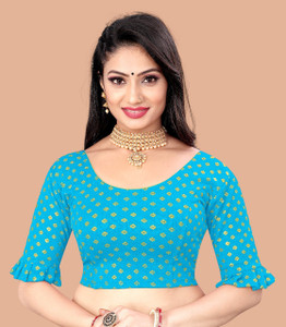 rang rangoli round neck women blouse