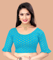 Rang Rangoli Round Neck Women Blouse