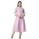 rangita Off White Chanderi Calf Length Printed