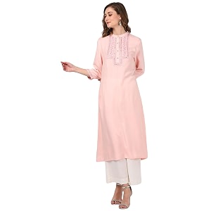 rangita Womens Rayon Relaxed Fit A Line