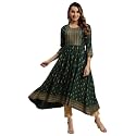 rangita Rayon Calf Length Printed Anarkali Kurti