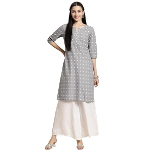 rangita Womens Cotton Straight Fit Straight Light