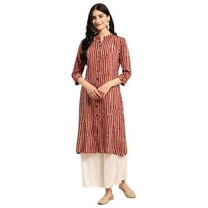 rangita Womens Rayon Relaxed Fit Straight Calf