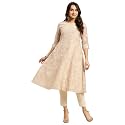 rangita Women39s Chanderi Relaxed Fit Flared Calf
