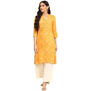 rangita Women Rayon Regular Fit Calf Length