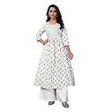 rangita Women Rayon Regular Fit Embroidered Calf