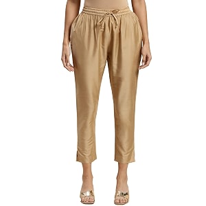 rangita Womens Straight Fit High Rise Pants