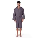 RANGOLI Premium Knee-Length Microfiber Men Bathrobe in Full Sleeves & 2 Pockets with 400 GSM Fabric for Ultra Soft & 2X Absorbency | Noble Collection