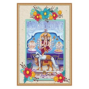 rangoli gumming sticker with sparkle lamination size 12 x 18 inch code 2119
