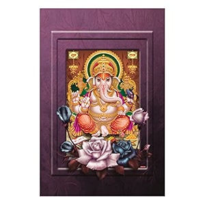rangoli gumming sticker with sparkle lamination size 12 x 18 inch code 2242