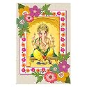 Rangoli Gumming Sticker with Sparkle Lamination Size 12 x 18 inch Code 2181