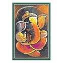 Rangoli Gumming Sticker with Sparkle Lamination Size 12 x 18 inch Code 2150