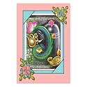 Rangoli Gumming Sticker with Sparkle Lamination Size 12 x 18 inch Code 2164