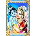Rangoli Sparkle Wall Sticker JUST Peel &amp; Stick Size 30 or 45 cm Pack of 1 (Code GSP182