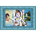 Rangoli Sparkle Wall Sticker JUST Peel &amp; Stick Size 30 or 45 cm Pack of 1 (Code GSP84