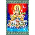 Rangoli Sparkle Wall Sticker JUST Peel &amp; Stick Size 30 or 45 cm Pack of 1 (Code GSP172