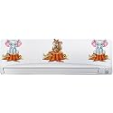 Rangoli Sticker for Split AC JUST Peel &amp; Stick Size 20 or 60 cm Pack of 1 (Code GACN132