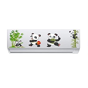 rangoli wall ac sticker 20cm or 90cm pack of 1 multicolorvinyl ac 31