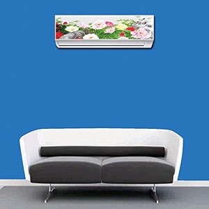 rangoli wall ac sticker 20cm or 90cm pack of 1 multicolorvinyl ac 44
