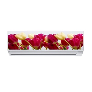 rangoli wall ac sticker 20cm or 90cm pack of 1 multicolorvinyl ac 39