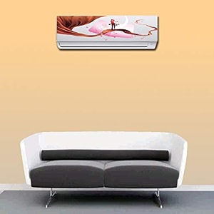 rangoli wall ac sticker 20cm or 90cm pack of 1 multicolorvinyl ac 56