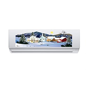 rangoli wall ac sticker 20cm or 90cm pack of 1 multicolorvinyl ac 6
