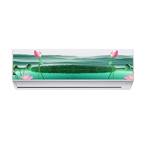 rangoli wall ac sticker 20cm or 90cm pack of 1 multicolorvinyl ac 40