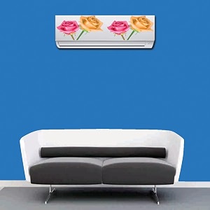 rangoli wall ac sticker 20cm or 90cm pack of 1 multicolorvinyl ac 54