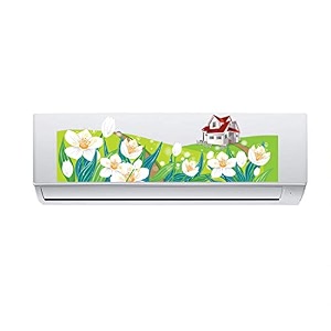 rangoli wall ac sticker 20cm or 90cm pack of 1 multicolorvinyl ac 5