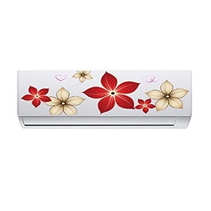 rangoli wall ac sticker 20cm or 90cm pack of 1 multicolorvinyl ac 42
