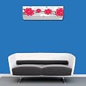 Rangoli Wall Ac Sticker 20cm or 90cm Pack of 1 MulticolorVinyl AC 43